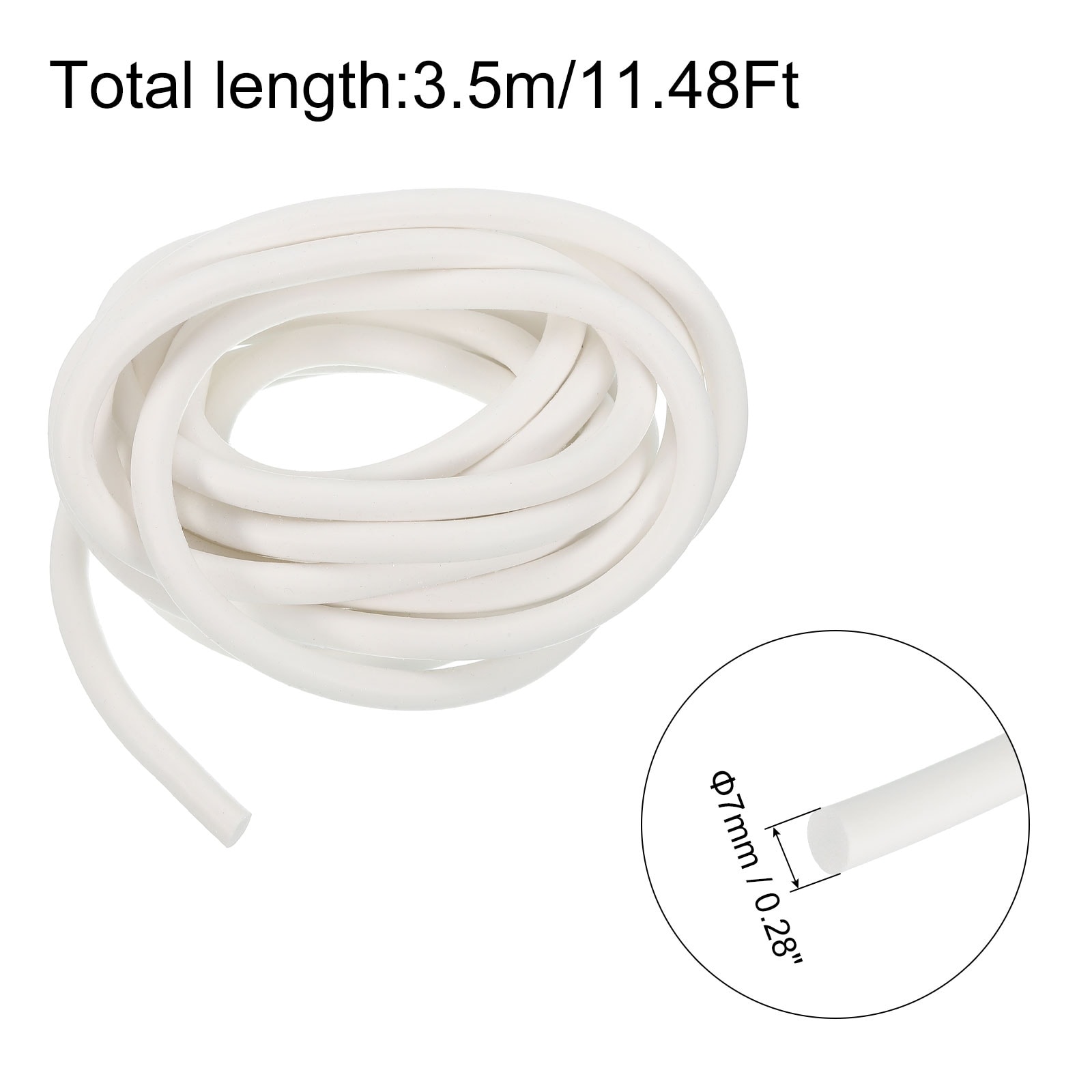 Silicone Foam Seal Strip, Long for Warehouse