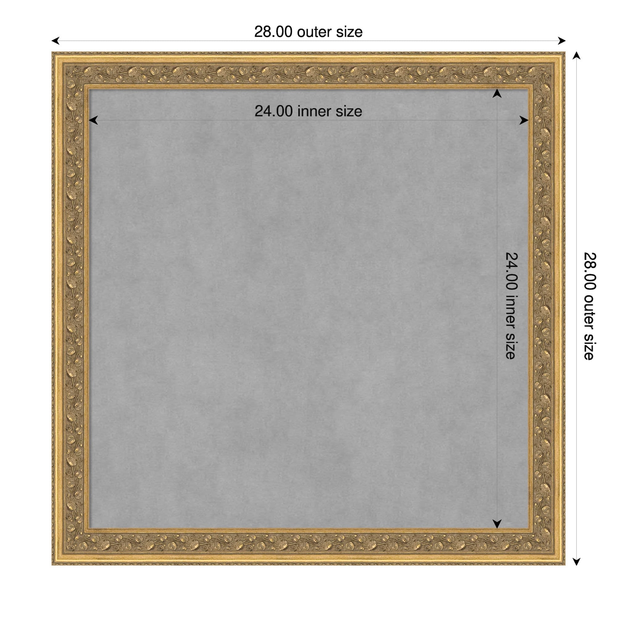 Amanti Art Carter Dark Gold Framed