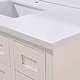 preview thumbnail 29 of 34, Altair Caorle Bathroom Vanity Countertop in Snow White Finish Without Cabinet
