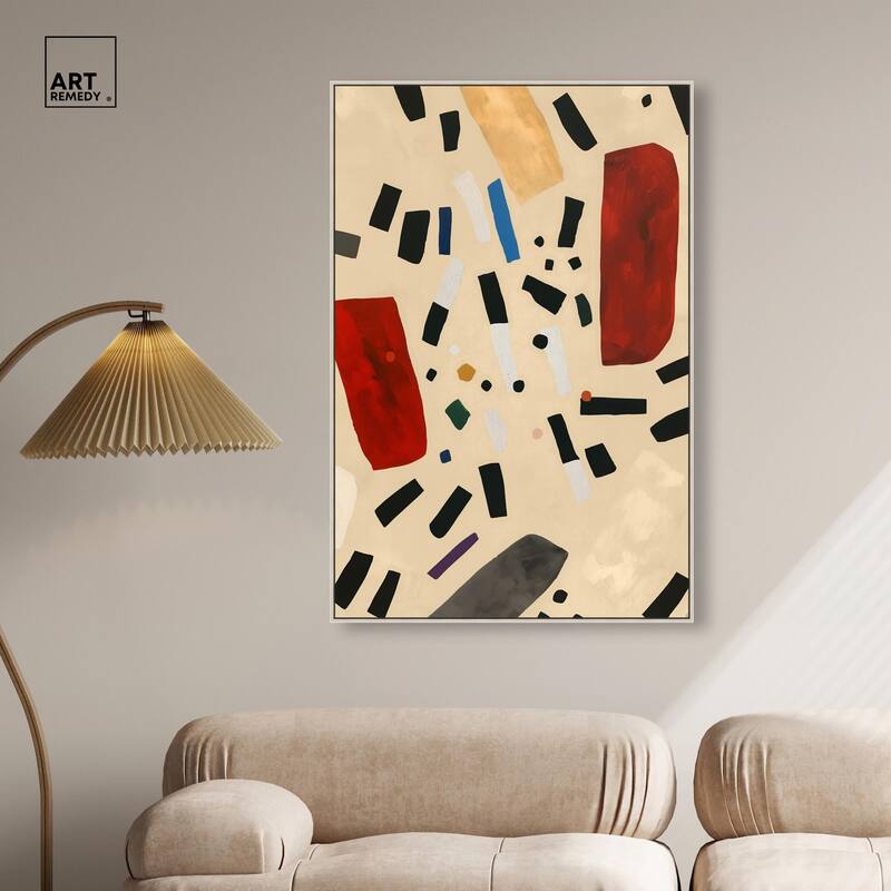 Mindscape Mosaic II Canvas by Art Remedy