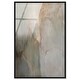 preview thumbnail 1 of 5, Fiery Traces I Abstract Framed Acrylic Wall Art by Art Remedy Black - 10" x 15"