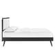 preview thumbnail 22 of 48, Willow Full Wood Platform Bed With Splayed Legs