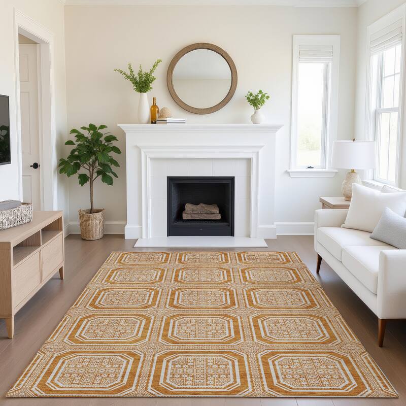 Premium Washable Super Soft Classic Panel Mayfield Rug