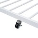 preview thumbnail 14 of 12, Contemporary & Simple Style Full XL over Queen Metal Bunk Bed with Twin Size Trundle, Save Space or Split Into 2 Beds, White