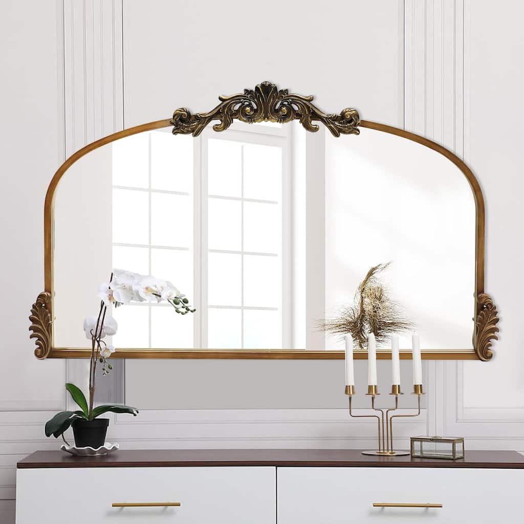 Antique Baroque Mirror Wall Mirror for Decor - 36.6X21.6