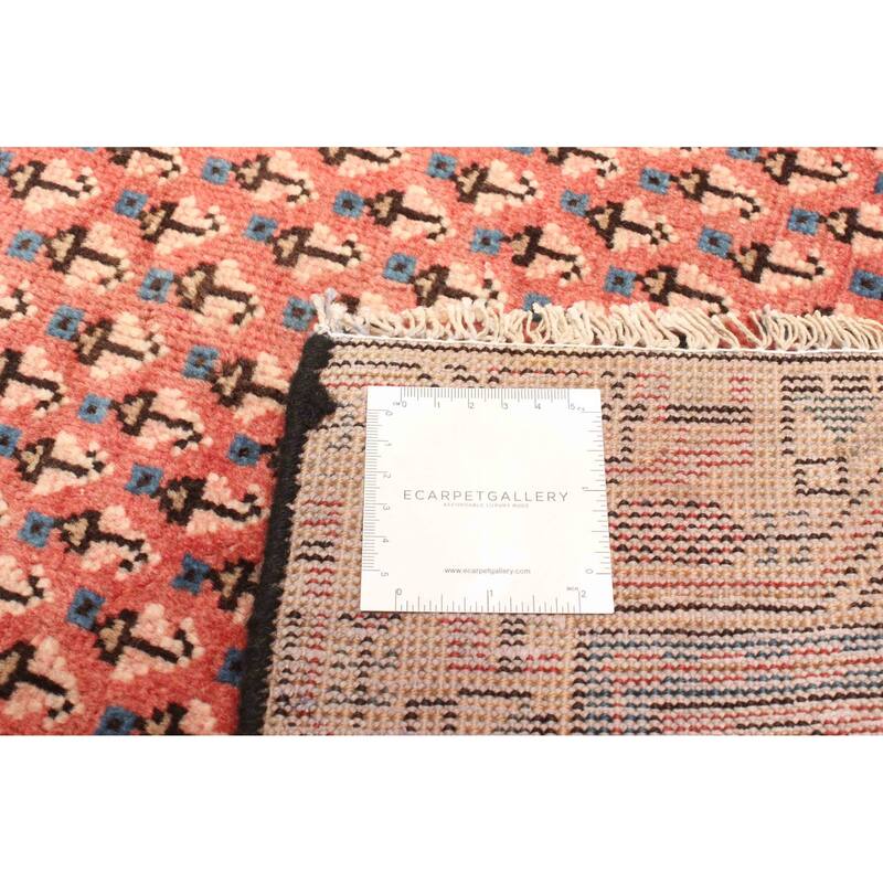 ECARPETGALLERY Hand-knotted Andelz Red Wool Rug - 3'0 x 4'9