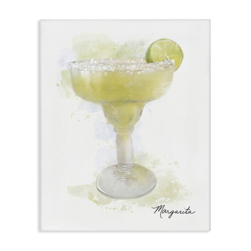 Stupell Soft Faded Margarita Canvas Wall Art Design By Matthew Piotrowicz - 16 x 20