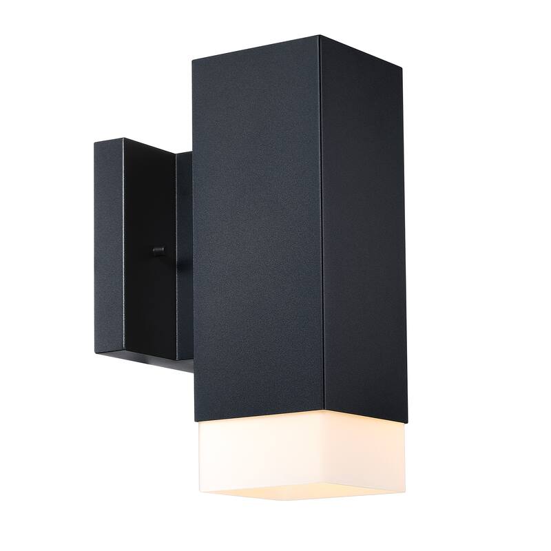 Willowsong Black Outdoor Hardwired Wall Sconce - 14