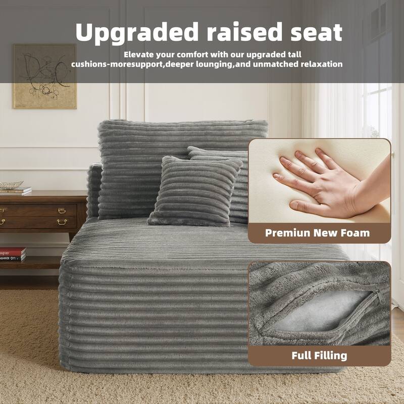 Cathy 41" W No Assembly Required Chaise Lounge