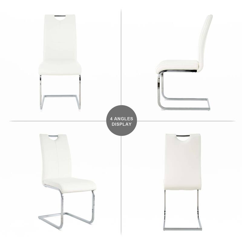 PU Dining Chair living room Chair(Set of 2)
