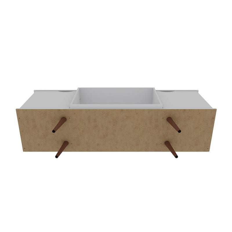 Hampton Mid Century Modern Wood 62.99 In. Media Cabinet Console