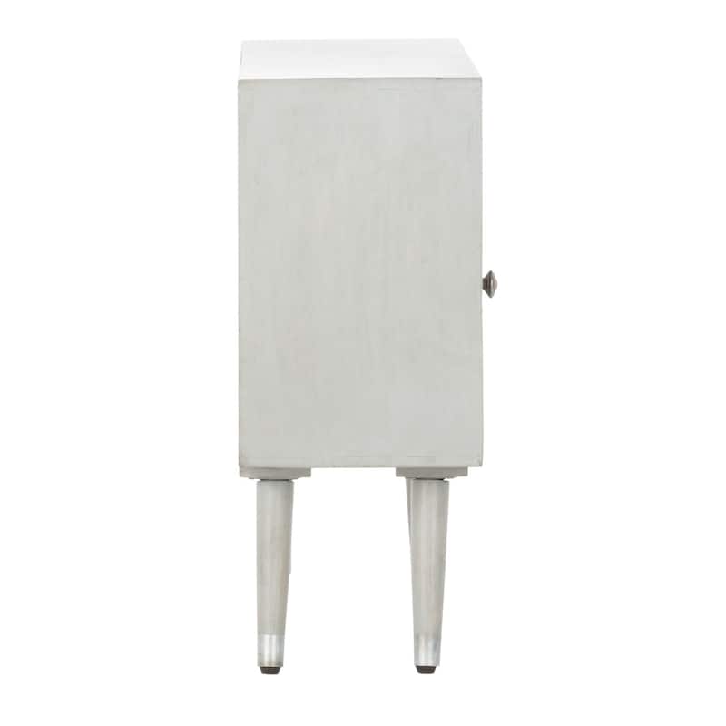 SAFAVIEH Zarifa Single Drawer Textured Nightstand