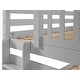 preview thumbnail 24 of 25, Taylor & Olive Trillium Twin over Twin Bunk Bed with Ladder, Trundle