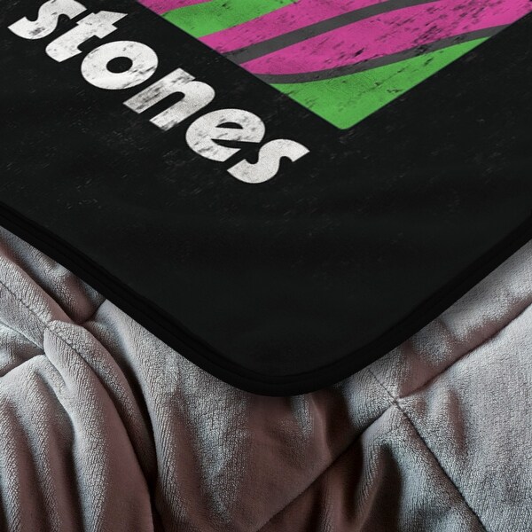 Cloud Touch Throw Blanket, Officially Licensed, Bold Band Logos