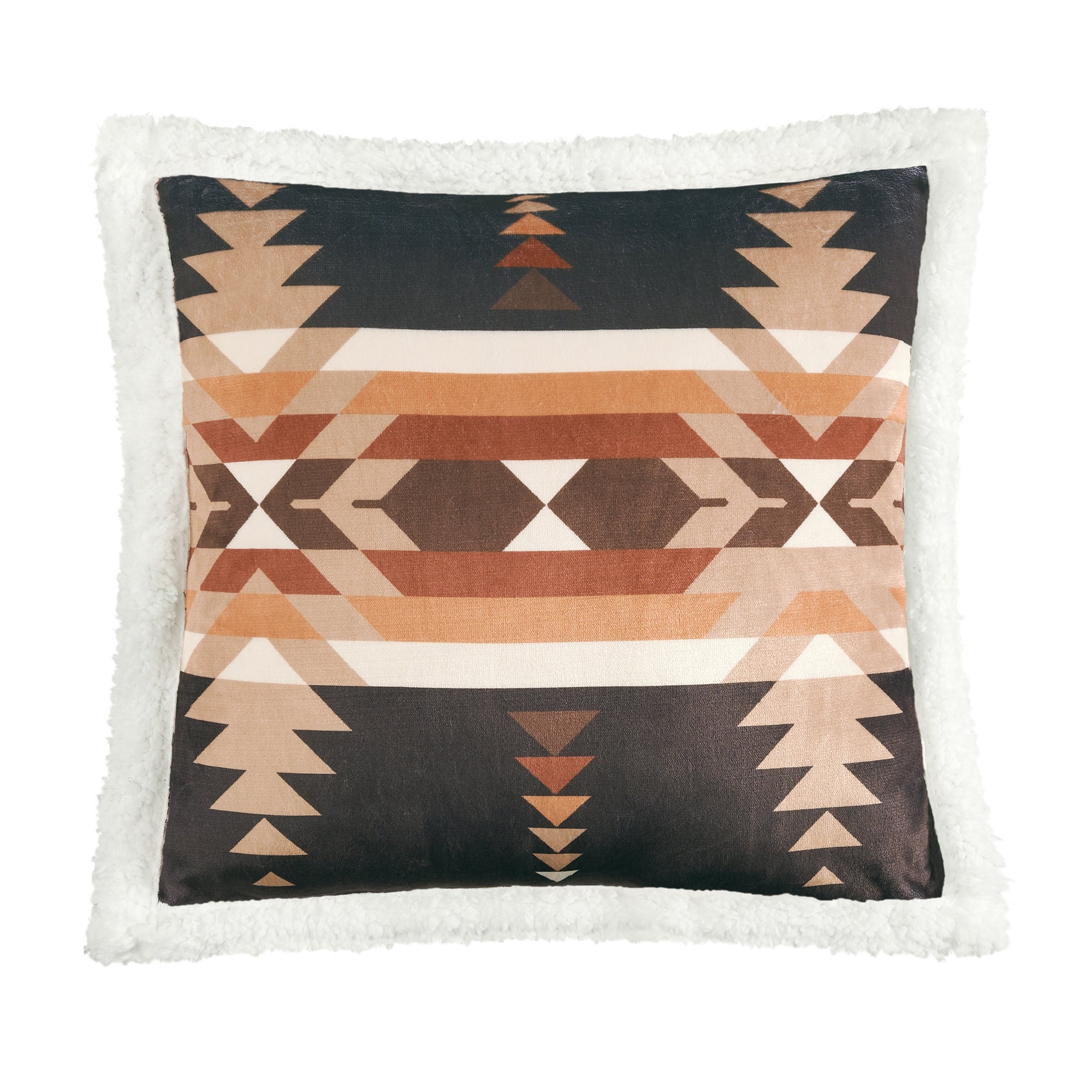 Sherpa throw pillows 2025