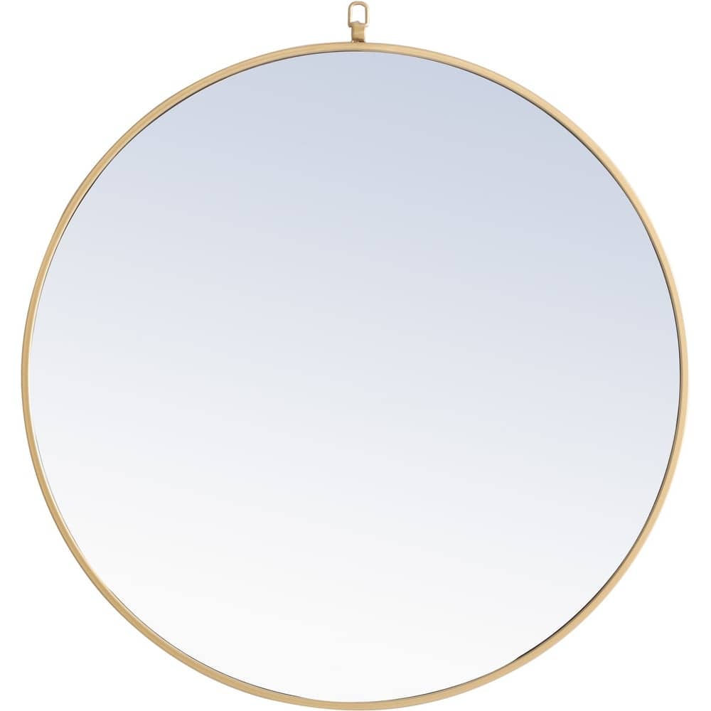Elegant Lighting Eternity 32" Diameter Circular Metal Framed Wall