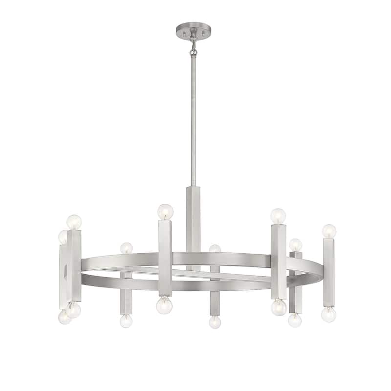 Meridian M100103 16 Light 41" Wide Drum Chandelier
