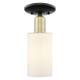 Option Black Antique Brass / Matte White