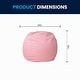 preview thumbnail 174 of 191, Small Refillable Bean Bag Chair for Kids and Teens