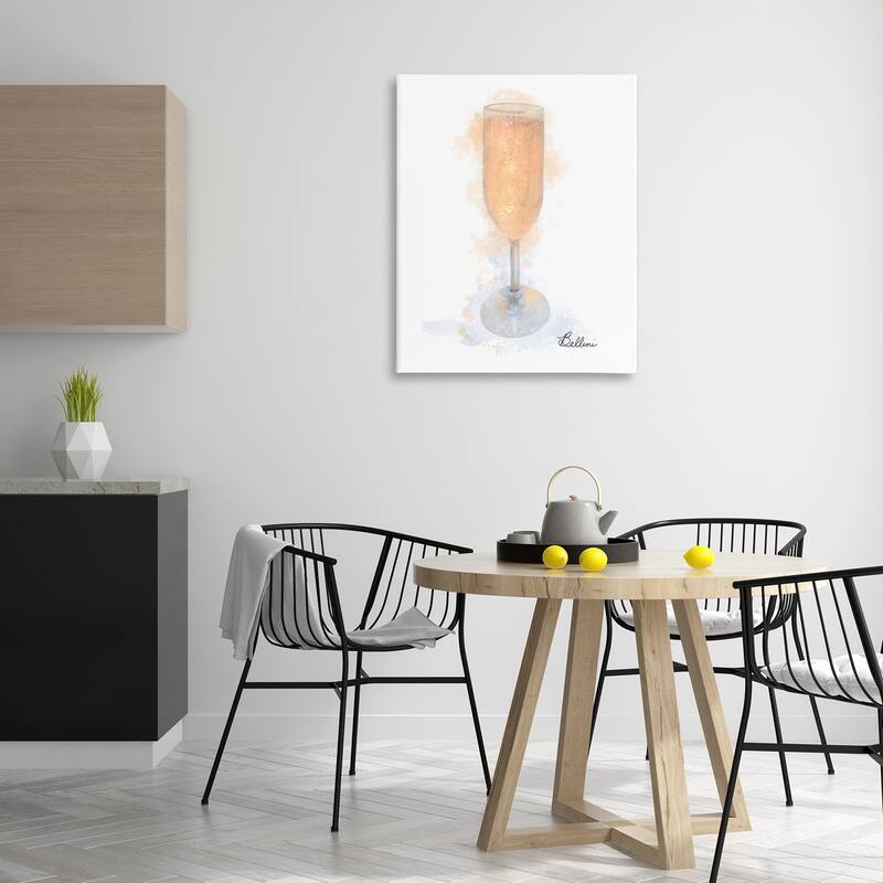 Stupell Gleaming Bellini Glass Canvas Wall Art Design By Matthew Piotrowicz