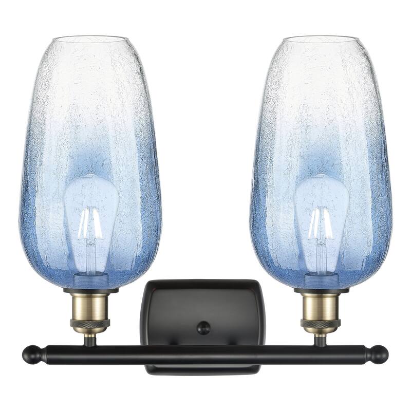 Innovations Lighting Endless Possibilities Ballston - Brookhaven Flute - 2 Light 17" Bath Vanity Light