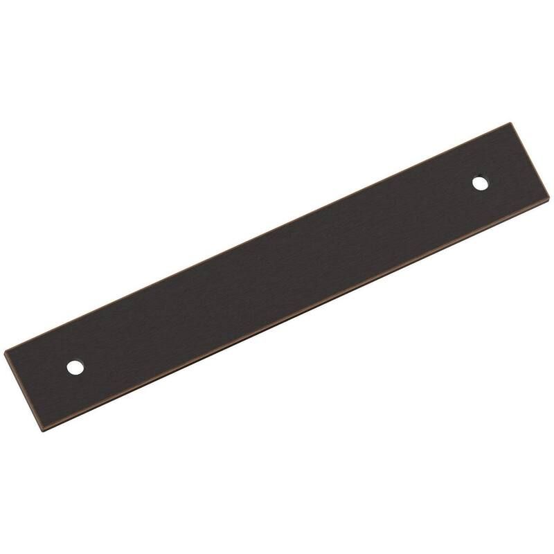 Amerock BP37763 Ladera 6-5/16" Backplate for 5-1/16" Center to Center - Oil Rubbed Bronze