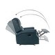 preview thumbnail 8 of 62, Ilario 32.67'' Wide Genuine Leather Manual Rocker Recliner, Set of 2