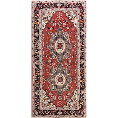 Vegetable Dye Bakhtiari Persian Area Rug Handmade Wool Carpet - 5'2" x 9'11"