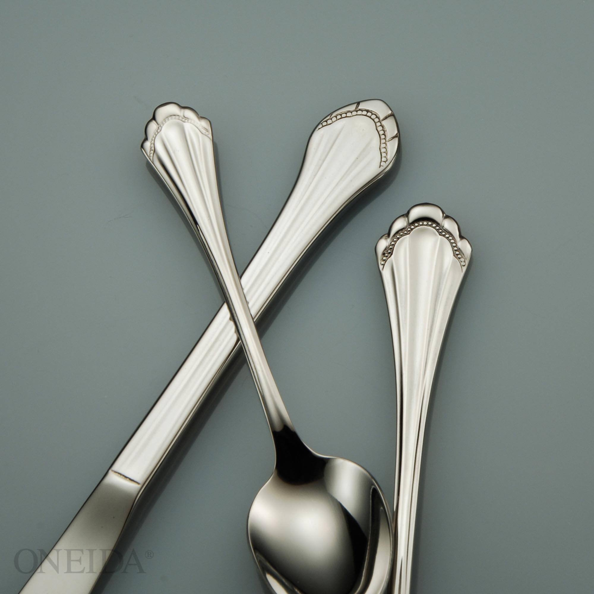 Oneida 18/8 Stainless Steel Marquette Salad/Dessert Forks (Set of 36) Bed Bath & Beyond 32645044