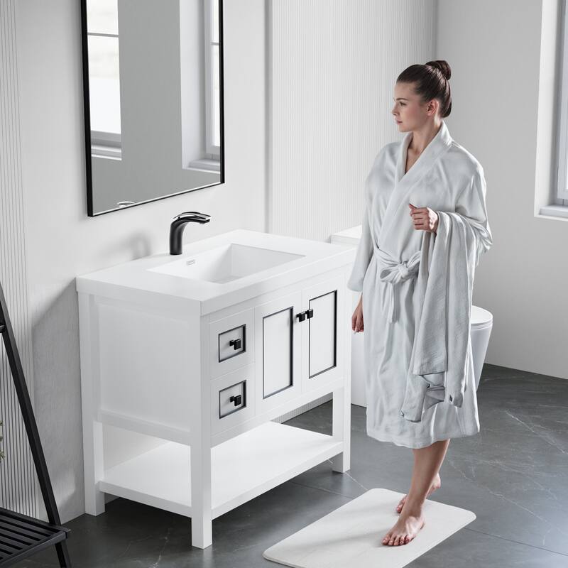 Davis 36" Single Bathroom Vanity Set