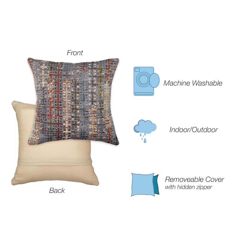 Liora Manne Marina Sienna Indoor/Outdoor Pillow