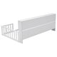 preview thumbnail 48 of 66, Wooden bed floor bed with bedside bookcase and shelves