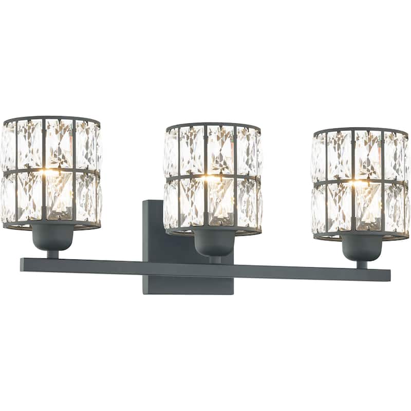 James Allan Raymond 3 Light 21" Wide Bathroom Vanity Light