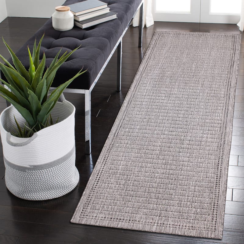 Liora Manne Malibu Simple Border Indoor/Outdoor Rug