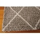 preview thumbnail 85 of 120, Nourison Brisbane Large Diamond Geometric Modern Shag Area Rug