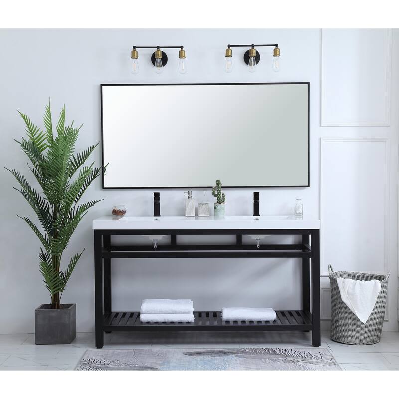 Orion 60 Inch Double Bathroom Vanity