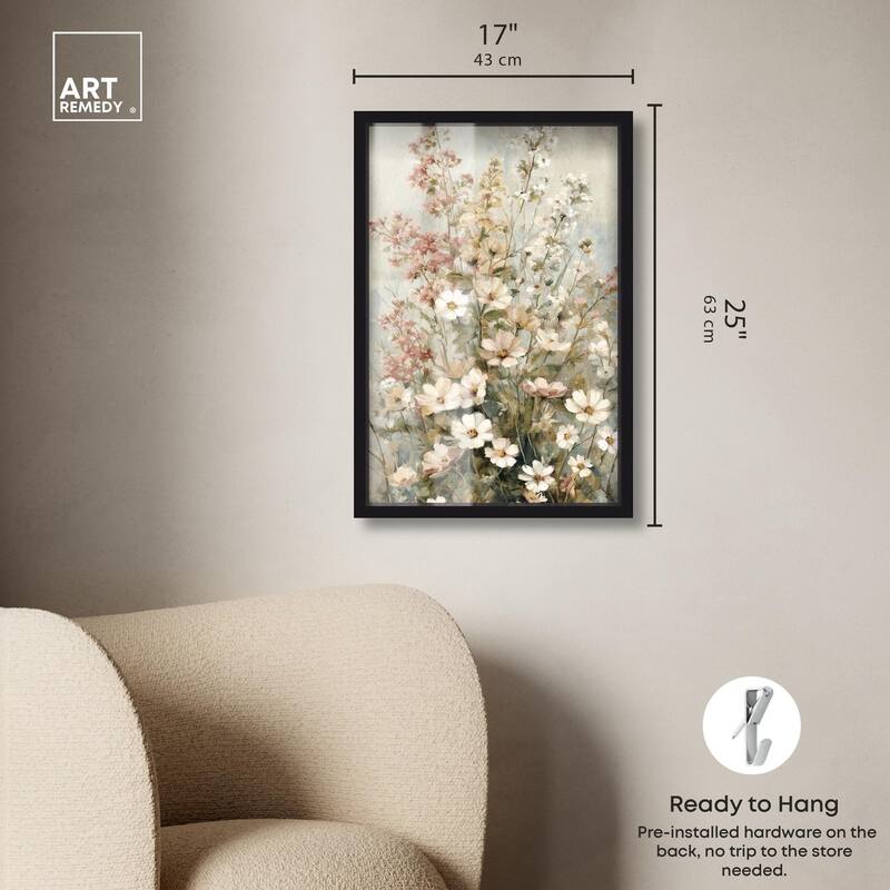 Heirloom Blossoms I Shadowbox by Art Remedy