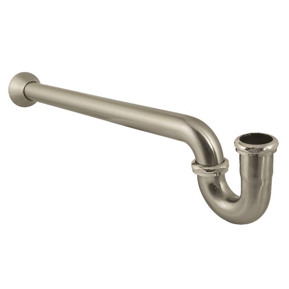 Kingston Brass Vintage 1-1/2 Inch Decor P-Trap with Bell Flange, 24 Inch Length, 18 Gauge