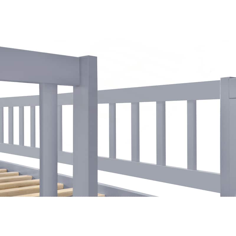 Versatile Stairway Bunk Bed with Extra Storage and Safety Features