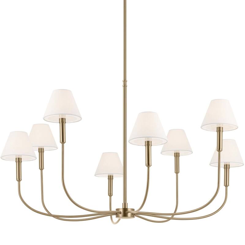 Kichler 52769 Eadie 8 Light 42" Wide Chandelier - Champagne Bronze