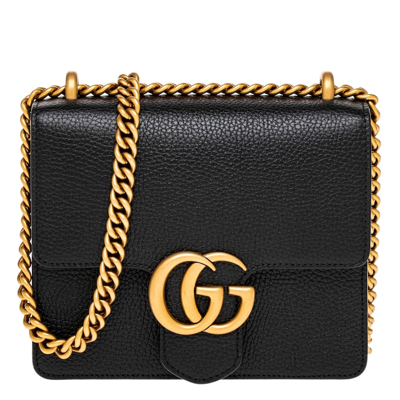 Gucci Small GG Marmont Crossbody Chain Bag