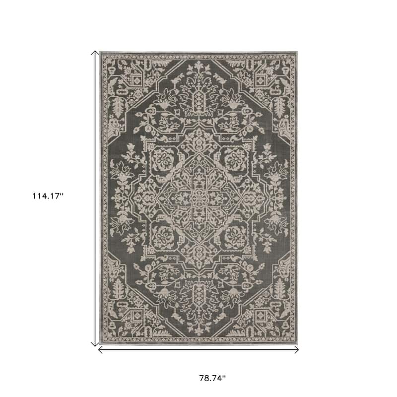 HomeRootsOriental Traditional Rectangle Area Rug