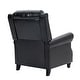 preview thumbnail 26 of 80, Manual Glider Pushback Recliner Chairs with Nailhead Trim