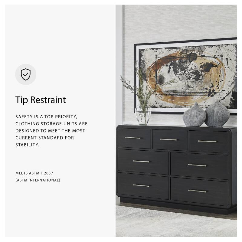 Signature Design by Ashley Rowanbeck Black Dresser