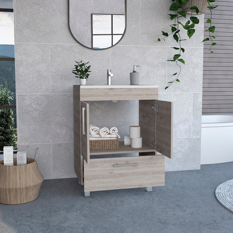 Clifton 2-Door Rectangle Single Bathroom Vanity