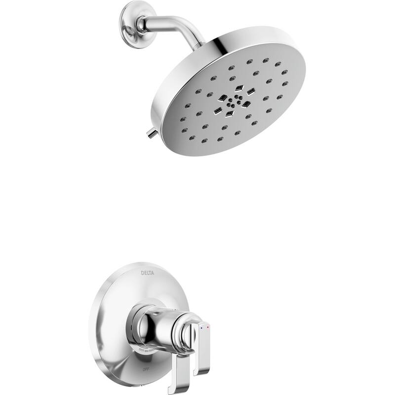 Delta T17T289 Tetra Tempassure 17T Series Thermostatic Shower Only - Lumicoat Chrome