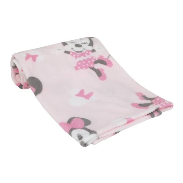 slide 2 of 4, Disney Minnie Mouse Baby Blanket