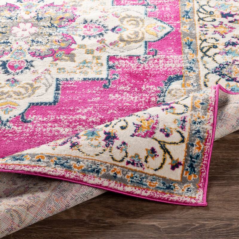 Artistic Weavers Teena Distressed Persian Medallion Area Rug