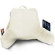 preview thumbnail 80 of 143, Nestl Memory Foam Reading Pillow with Backrest, Arms and Pockets Small - Off-White