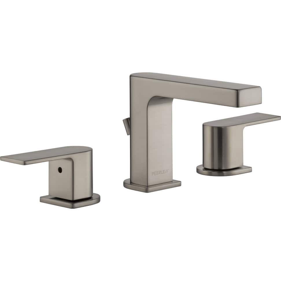 Peerless Xander 1 GPM Widespread Bathroom Faucet with Pop-Up Drain